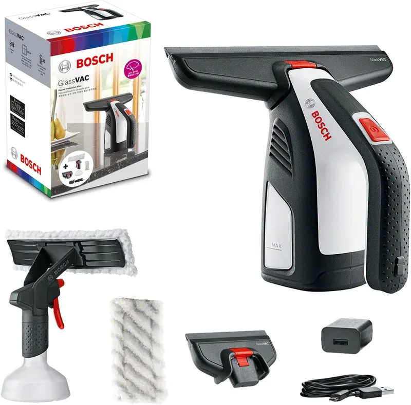 Bosch ▫️ Limpador de vidros a bateria GlassVAC