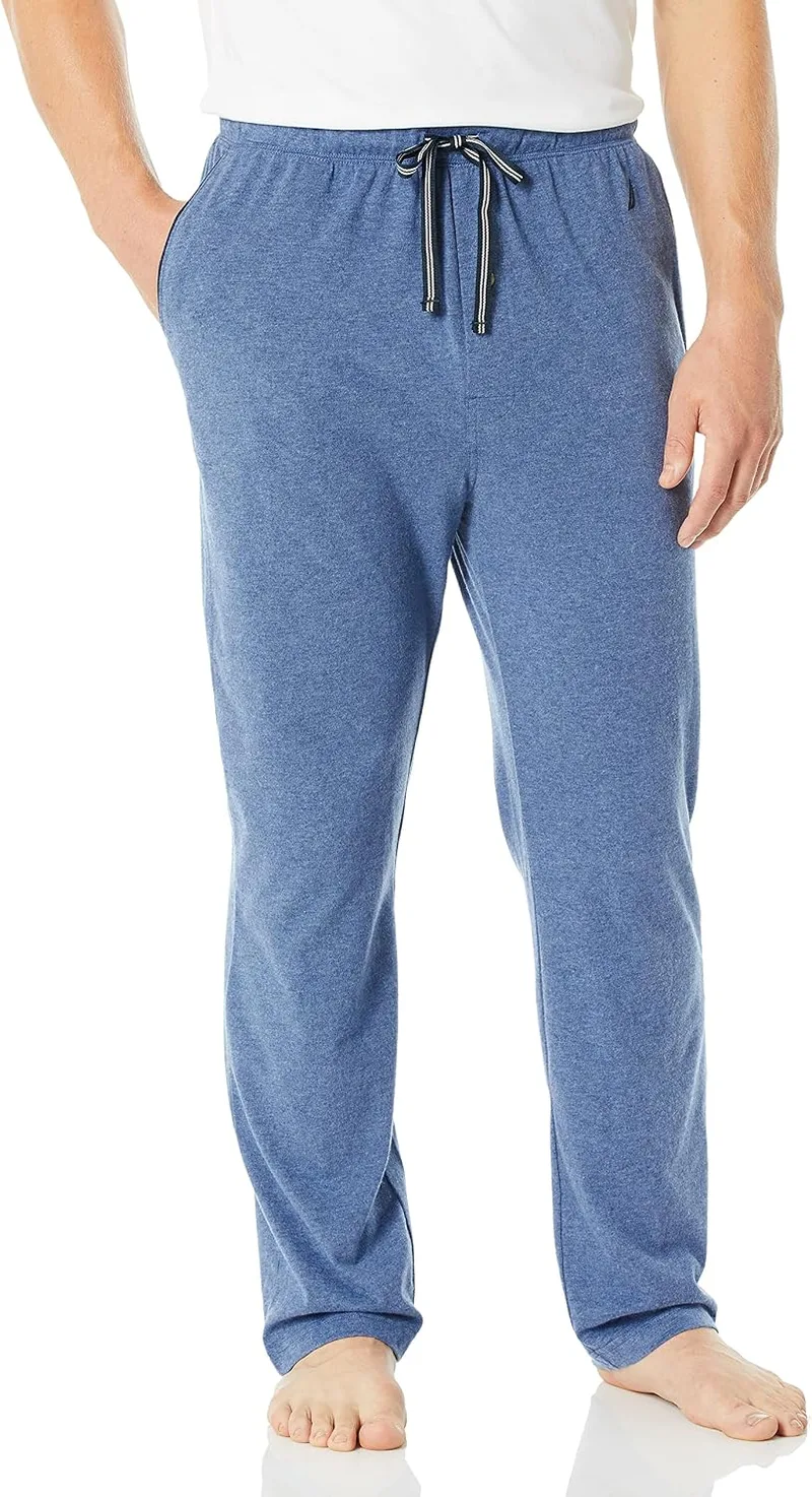 Nautica ▫️ Calças de pijama de malha macia para homem.
