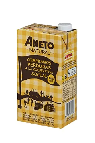 Aneto ▫️ 100% Natural - Caldo de Galinha Biológico - caixa de 6 unidades de 1 L 2