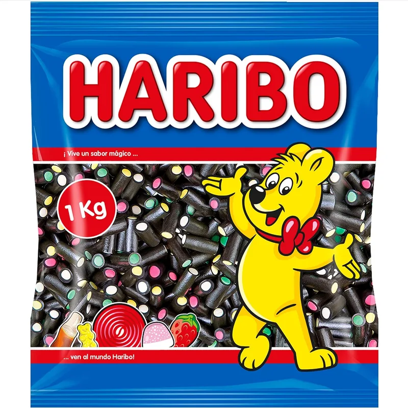 HARIBO ▫️ Balla-Balla Pretos, 1000 gramas