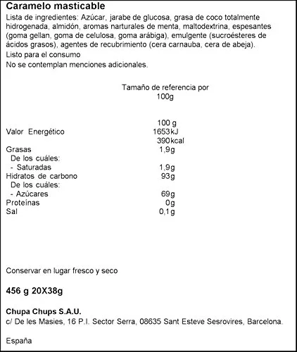 Mentos ▫️ Menta, Caramelo para Mastigar - 20 unidades de 38 g (Total: 760 g) 2