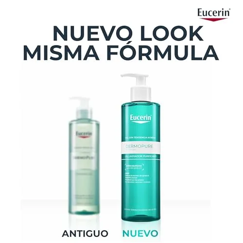 Eucerin ▫️ DermoPure Clinical Gel de Limpeza Purificante (200 ml), gel de limpeza com ácido salicílico para peles com tendência acneica e sensíveis, gel de limpeza facial e corporal para peles oleosas 2