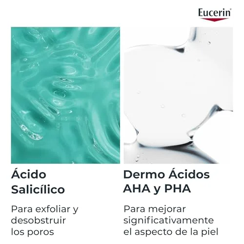 Eucerin ▫️ DermoPure Clinical Gel de Limpeza Purificante (200 ml), gel de limpeza com ácido salicílico para peles com tendência acneica e sensíveis, gel de limpeza facial e corporal para peles oleosas 6