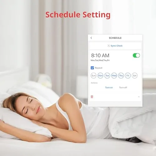 SwitchBot ▫️ Smart Switch Button Pusher - Aplicação Bluetooth ou controlo por temporizador, fácil de utilizar com 3 modos, requer Hub para ser compatível com a Alexa, o Google Assistant, a Siri e o IFTTT (Branco) 4