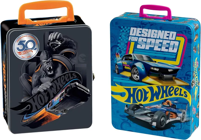 Theo Klein ▫️ 2881 - Mala de colecionador Hot Wheels para 50 carros