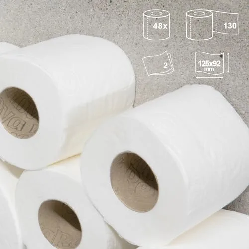RENOVA ▫️ Papel Higiénico Branco - 38+10 unidades 4