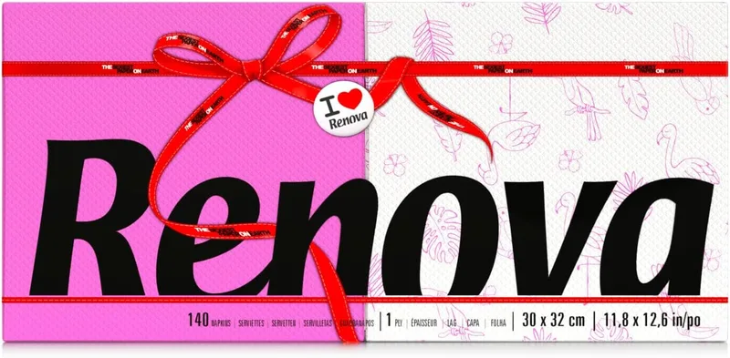 RENOVA ▫️ Guardanapos bicolores - 220 unidades