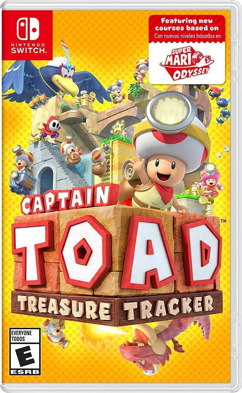 Nintendo ▫️ Captain Toad: Treasure Tracker, vídeo NSW - Jogo (NSW, Switch, Puzzle / Estratégia, Modo multijogador, E (para todos))