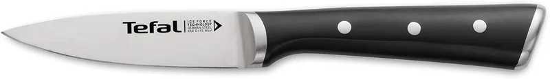 Tefal ▫️ Ice Force – Faca Descascadora de 9 cm | Aço inoxidável alemão, tecnologia Ice Force -120 °C, corte preciso, cabo rebitado, resistente à corrosão e lavável na máquina de lavar louça