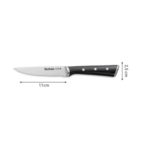 Tefal ▫️ Ice Force - Conjunto de 4 facas de carne, aço inoxidável 3