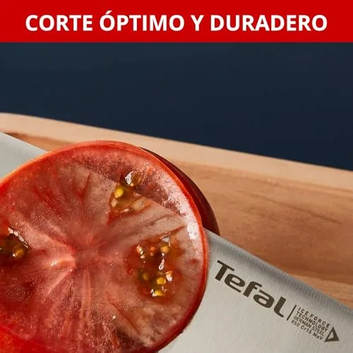 Tefal ▫️ Ice Force - Faca para pão de 20 cm, aço inoxidável 6