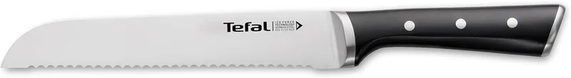 Tefal ▫️ Ice Force - Faca para pão de 20 cm, aço inoxidável