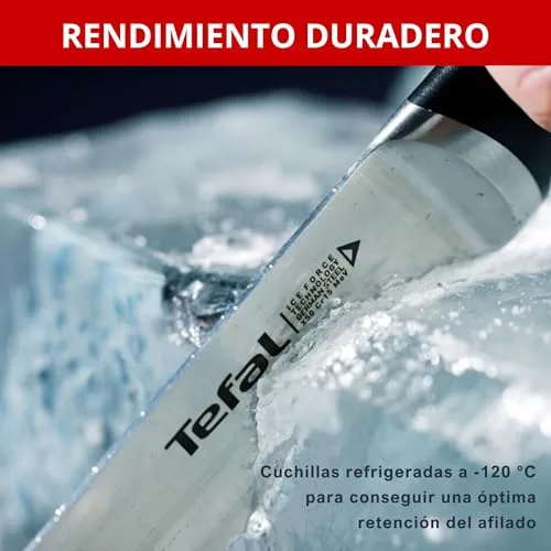 Tefal ▫️ Ice Force - Faca de chef de 20 cm, aço inoxidável 6