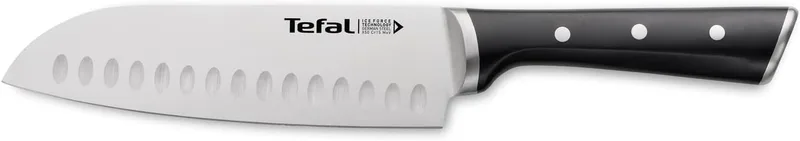 Tefal ▫️ Ice Force - Faca Santoku de 18 cm, aço inoxidável