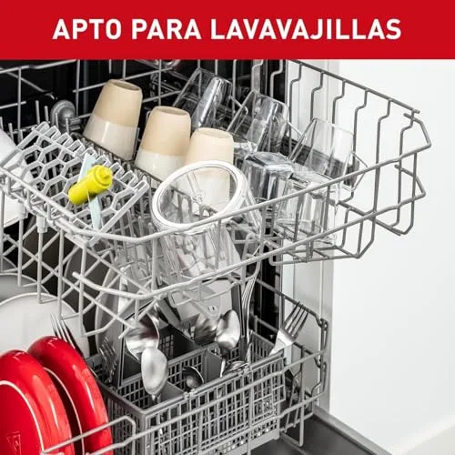 Tefal ▫️ 5 Segundos - Picador Manual 500 ml | 2 lâminas independentes, picado grosso, médio e fino, base antiderrapante, sem eletricidade, rápido e seguro, legumes, cebola, frutos secos 6