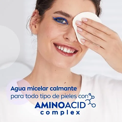 NIVEA ▫️ Água Micelar Calmante Mini - Desmaquilhante Facial - Com Dexpantenol - Desmaquilhante para os olhos, rosto e lábios - Limpa sem esfregar - Hidrata - Calmante - Para todos os tipos de pele - Embalagem de 12 x 100 ml 5