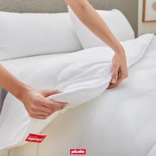 PIKOLIN ▫️ Edredão para cama 80/90, 140 x 200 cm, 300 g, antiácaros, Oeko-Tex 3