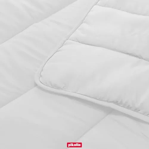 PIKOLIN ▫️ Edredão para cama 80/90, 140 x 200 cm, 300 g, antiácaros, Oeko-Tex 5
