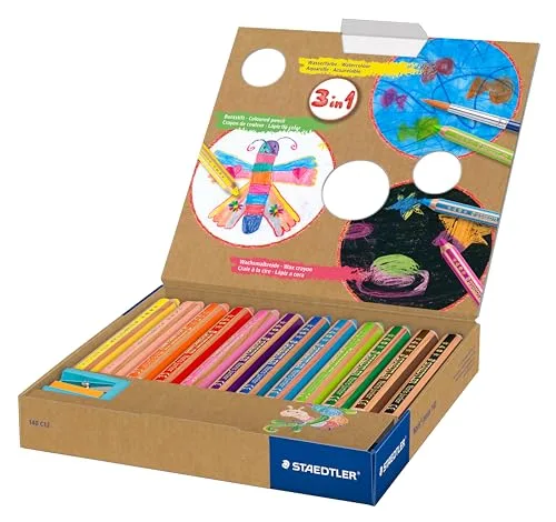 STAEDTLER ▫️ Noris junior 140 Lápis 3 em 1 – 12 cores 2