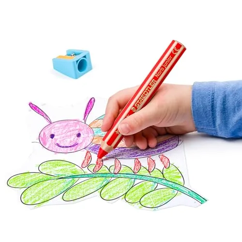 STAEDTLER ▫️ Noris junior 140 Lápis 3 em 1 – 12 cores 3
