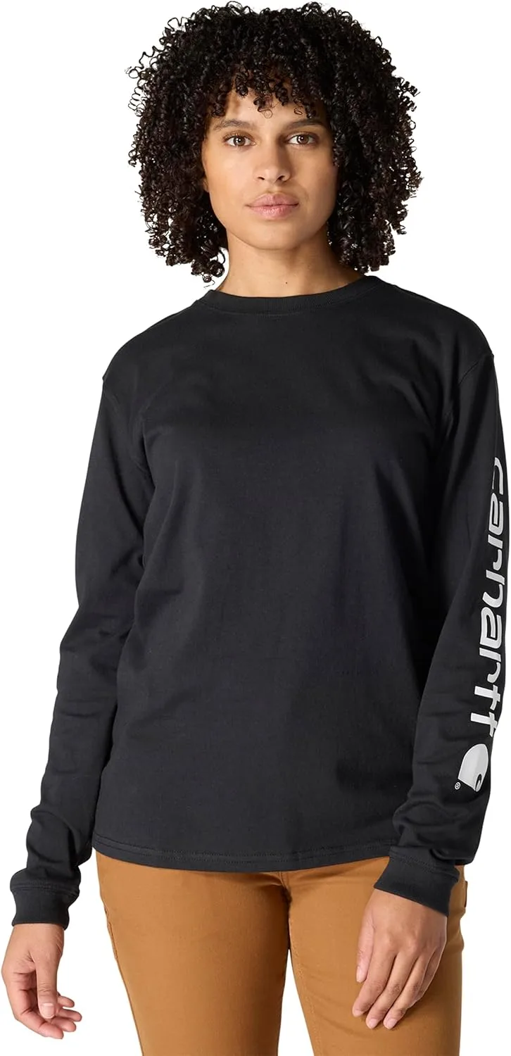 Carhartt ▫️ T-Shirt de manga comprida com logótipo K231 Workwear (Regular Fit) T-Shirt de manga comprida com logótipo K231 Workwear (Regular Fit) Mulher