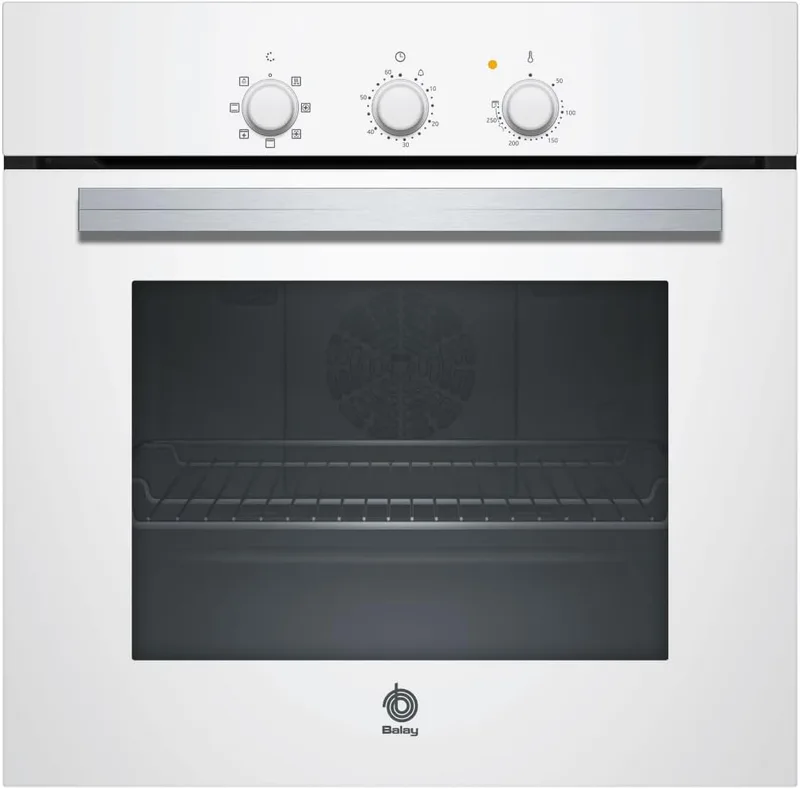 Balay - Forno multifunções, Professional 3D Air, pré-aquecimento rápido, 5 funções, preto, aço inoxidável, 3HB2010B0