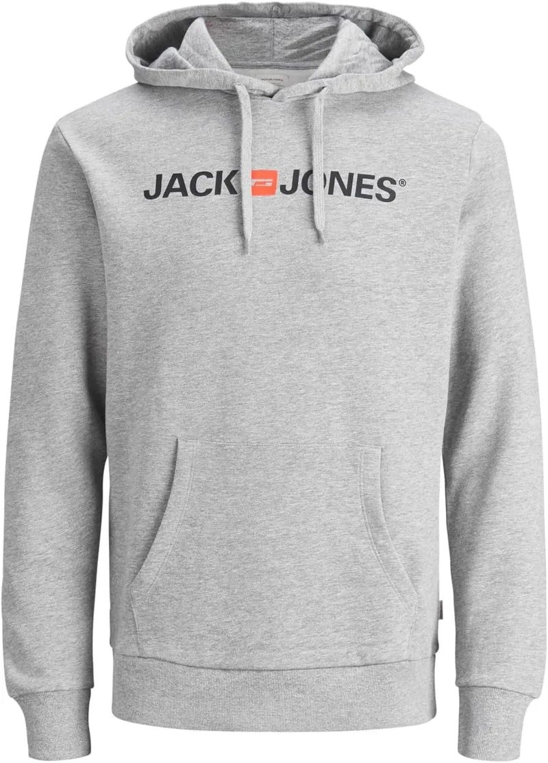 JACK & JONES ▫️ Camisola com capuz com logótipo