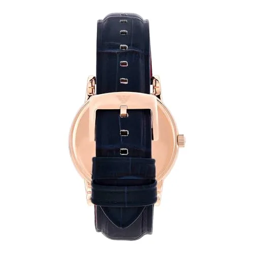 Emporio Armani ▫️ Relógio analógico para homem, com mecanismo de quartzo e bracelete em aço inoxidável AR11575, 5