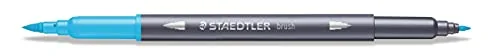 STAEDTLER ▫️ 3004 Caneta de caligrafia manual de ponta dupla – 12 cores, 1,0–6,0 mm 2