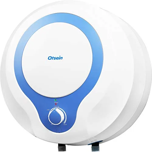 Otsein ▫️ OHTC15 - Aquecedor elétrico - Instalação vertical - Capacidade: 15 litros - Famílias pequenas - Dimensões do produto: 396 x 306 mm 2