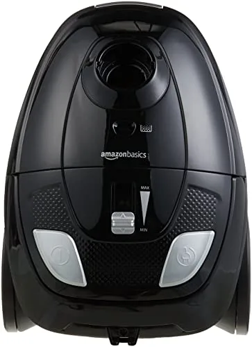 Amazon Basics ▫️ Aspirador potente com saco, para pisos duros e alcatifas, filtro HEPA, compacto e leve, 700 W, 1,5 l (UE), Preto 6