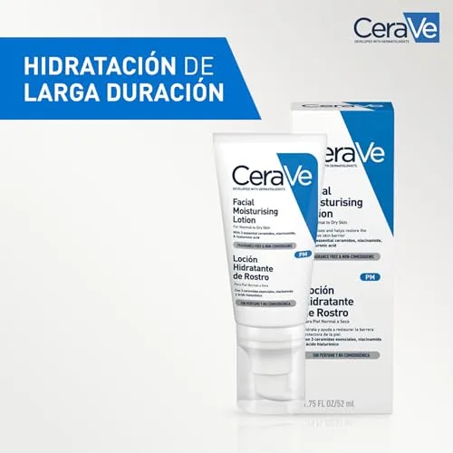 CeraVe ▫️ Loção Hidratante Facial Creme hidratante de noite, 52 ml 2