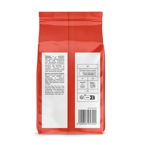 by Amazon ▫️ da Amazon Café Moído House Blend, Torra Média, 1,36 kg (6 embalagens de 227 g), Certificado pela Rainforest Alliance 5