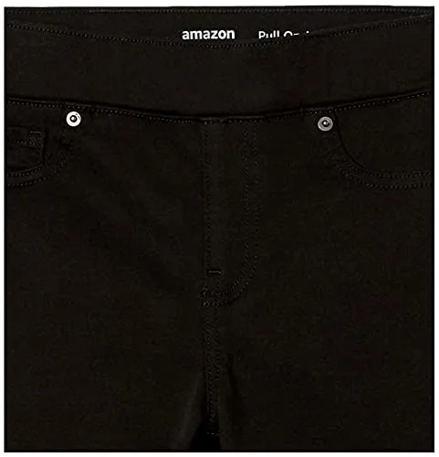 Amazon Essentials ▫️ Jeggings Elásticos de Cintura Média para Mulher - Cores alternadas 5