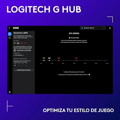 Logitech G ▫️ Rato de jogos sem fios G305 Lightspeed 5