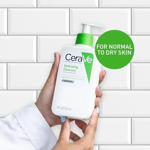 CeraVe ▫️ Loção de limpeza com ácido hialurónico, glicerina e três ceramidas essenciais, limpeza suave e hidratante, sem perfume nem fragrâncias, 88 ml 2