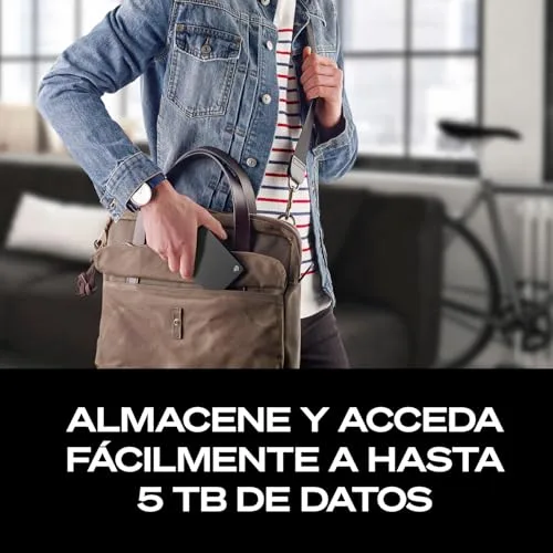 Seagate ▫️ Portable Drive 1 TB, Unidade de disco rígido externa, USB 3.0 para PC, computador portátil e Mac e serviços Rescue, Edição Especial da Amazon (STGX1000400) 5