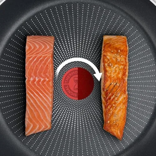 Tefal ▫️ Daily Cook - Conjunto de 3 frigideiras de 20/24/26 cm, aço inoxidável 6