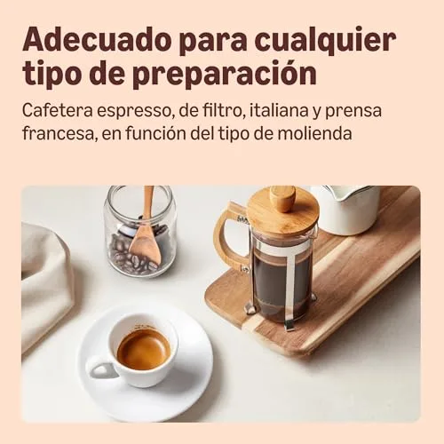 by Amazon ▫️ da Amazon - Café em grão Natural Espresso Crema, torra clara, - Certificado pela Rainforest Alliance, 500 g (Embalagem de 2) 4