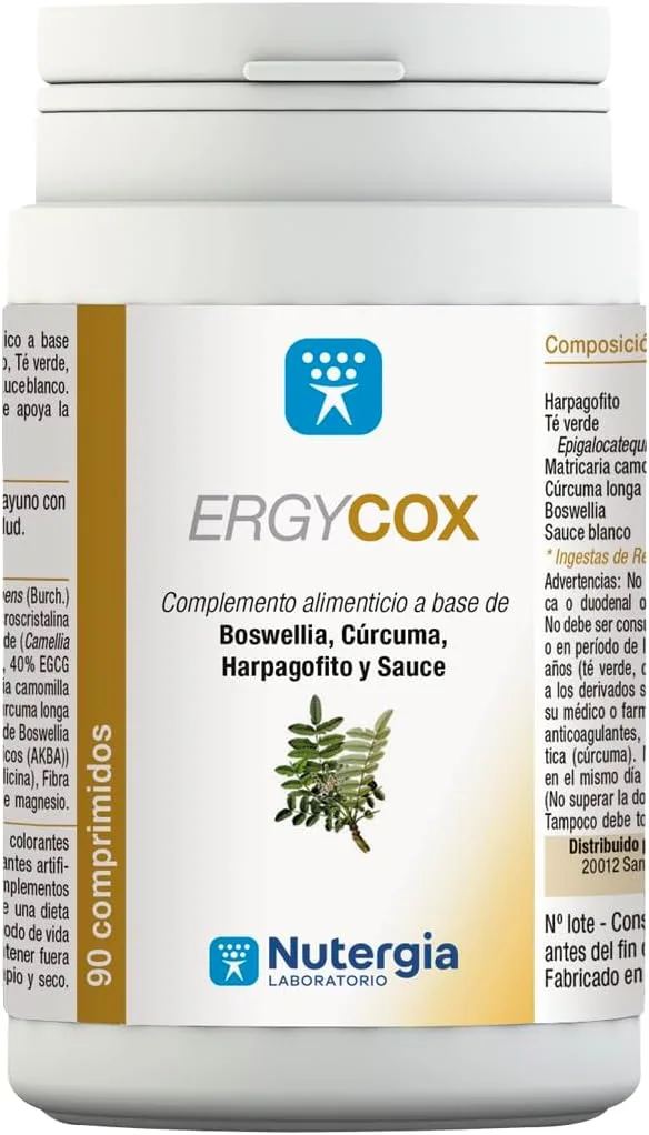 Nutergia ▫️ ERGYCOX 90 comprimidos