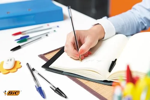 BIC ▫️ Canetas esferográficas Cristal Original com ponta média (1,0 mm) – Cores variadas, embalagem com 2 blisters de 10 unidades 3