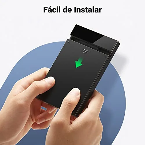 UGREEN ▫️ Caixa para disco rígido externo de 2,5" com USB 3.0 e UASP 5