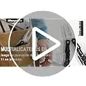 Morpilot ▫️ Alicate Multiusos Multi - Alicate 25 em 1, Chaves de fendas 11 em 1, Alicate Multifuncional em aço inoxidável, com sistema anti-queda para atividades ao ar livre, com bolsa de nylon 7