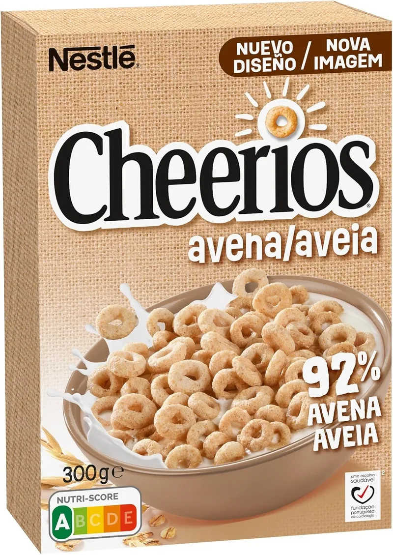 Cheerios ▫️ Nestlé Cereais Integrais de Aveia, 300 g