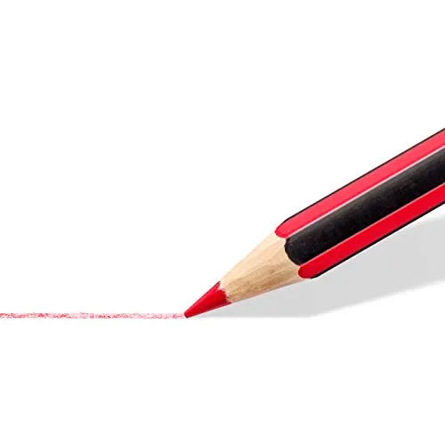 STAEDTLER ▫️ Noris colour 185 Lápis – 24 cores, madeira reciclada 3