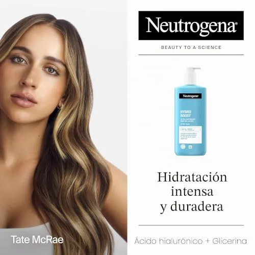 Neutrogena ▫️ Hydro Boost Body Lotion Gel - Creme Hidratante Ultraleve com Ácido Hialurónico, para peles normais a secas, 400 ml 2