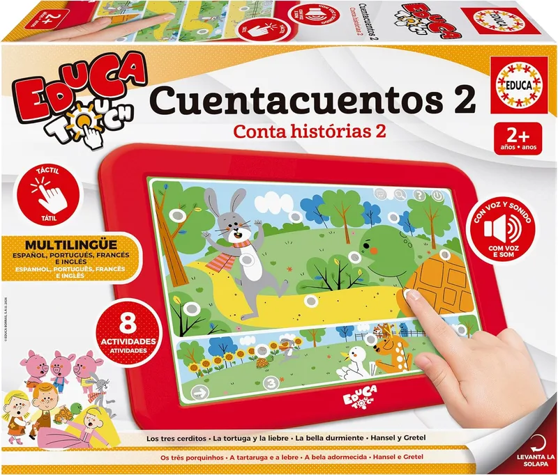 Educa ▫️ EducaTouch Junior | Era uma vez... Contos 2 | Música, Canções, Jogo educativo para crianças | A partir dos 2 anos (17952)