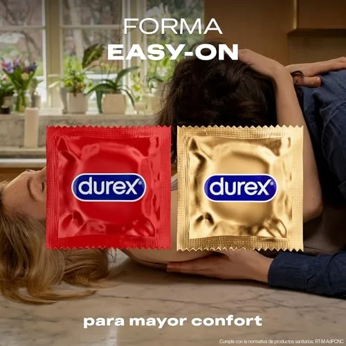 Durex ▫️ Embalagem de preservativos Sensitivo Suave + Sensitivo Contacto Total + Real Feel sem látex, Embalagem económica com 39 preservativos 3