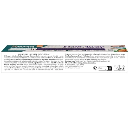 Himalaya ▫️ Pasta de dentes Stain-Away (1 EMBALAGEM) 3
