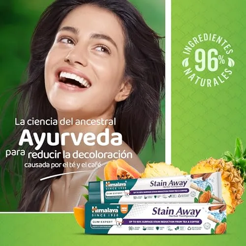 Himalaya ▫️ Pasta de dentes Stain-Away (1 EMBALAGEM) 4